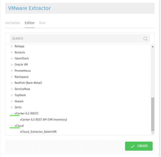 extractor-template-vmware